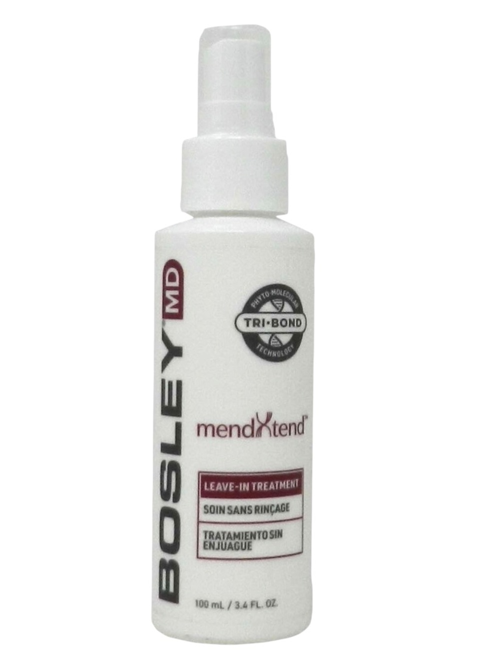 Bosley MD Mend X Tend Leave In Hair Treatment NEW NWT